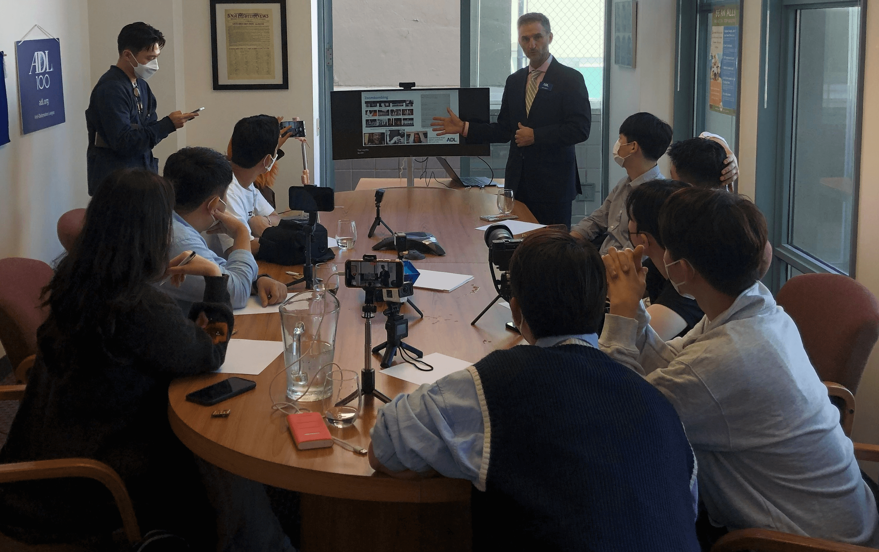 ADL Hosts South Korean Content Creators